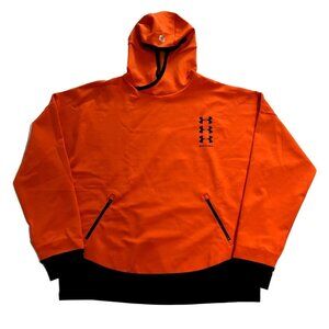 Under Armour x Palm Angels Loose Hooded Sweatshirt in Orange